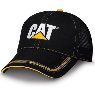 Gorra Cat Black Twill and Mesh Cap 4446353 - KATZER